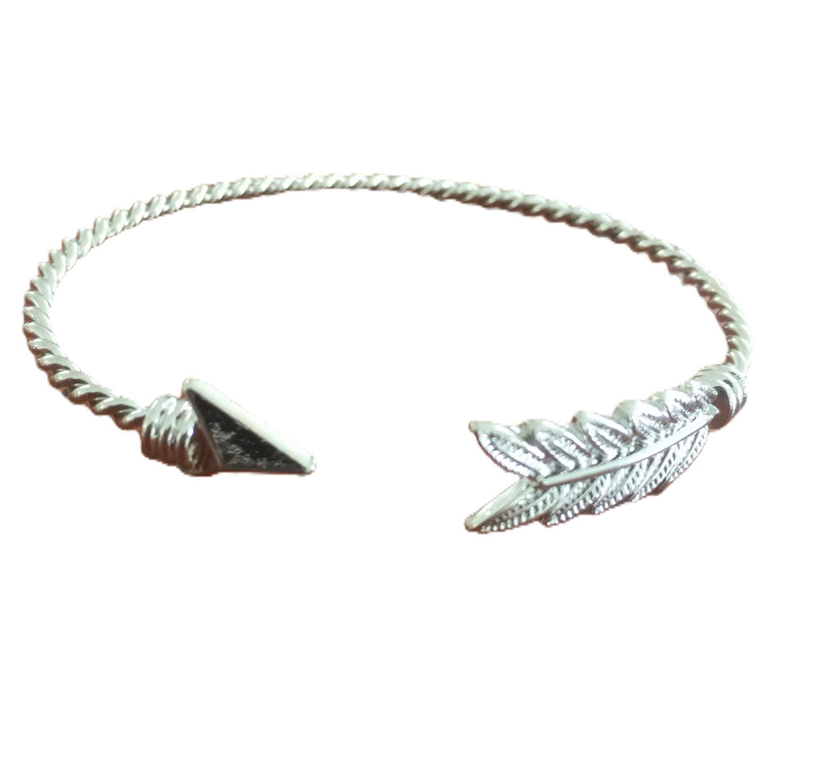 Silver Arrow Bangle