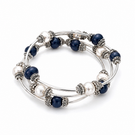 Black and White Pearl Bracelet