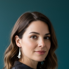 Calla Sterling Silver and Pearl Drop Earrings