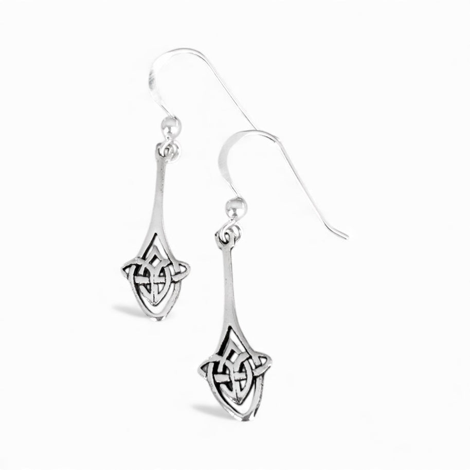 Celtic Drop Earrings