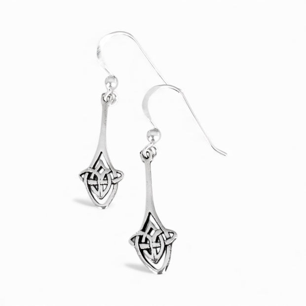 Celtic Drop Earrings
