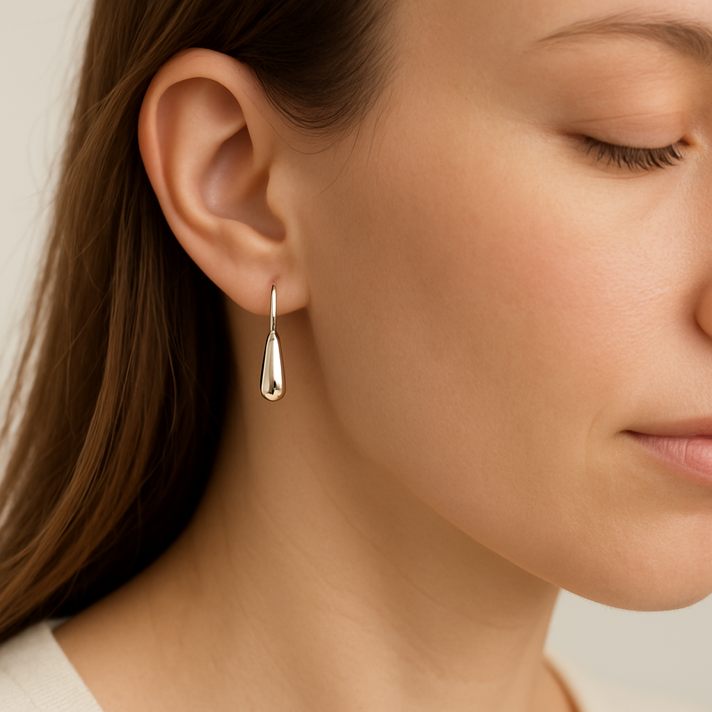 Sterling Silver Dew Drop Earrings