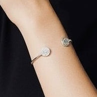 Disc open Bracelet