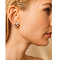 Crystal Celtic Earrings