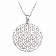 Sterling Silver Filigree Pendant Necklace