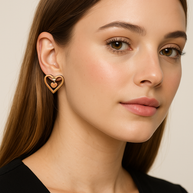 Heavenly Heart earrings