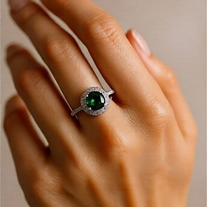 Classic Elegance Emerald Ring
