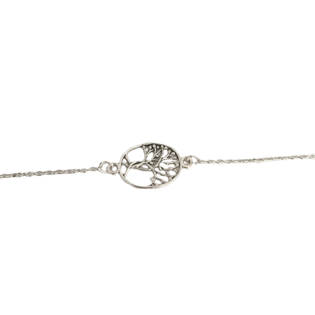 Sterling Silver Tree of Life Bracelet