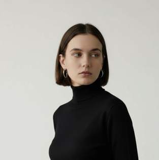 Nova Sterline Silver Tube Hoop Earrings