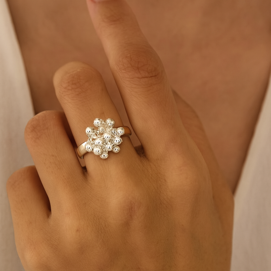 Vinea Sterling silver ring