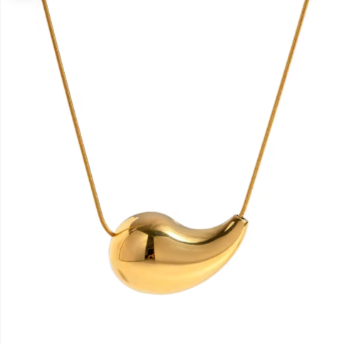 Aqua Water Drop Pendant