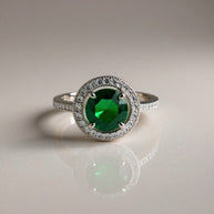 Classic Elegance Emerald Ring