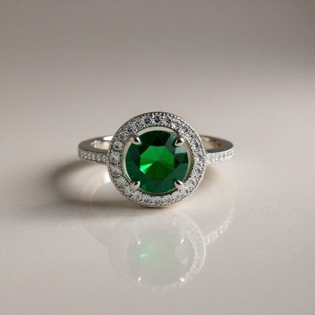 Classic Elegance Emerald Ring