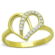 Double Heart ring