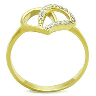 Double Heart ring